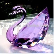 Crystal Swan für die Dekoration